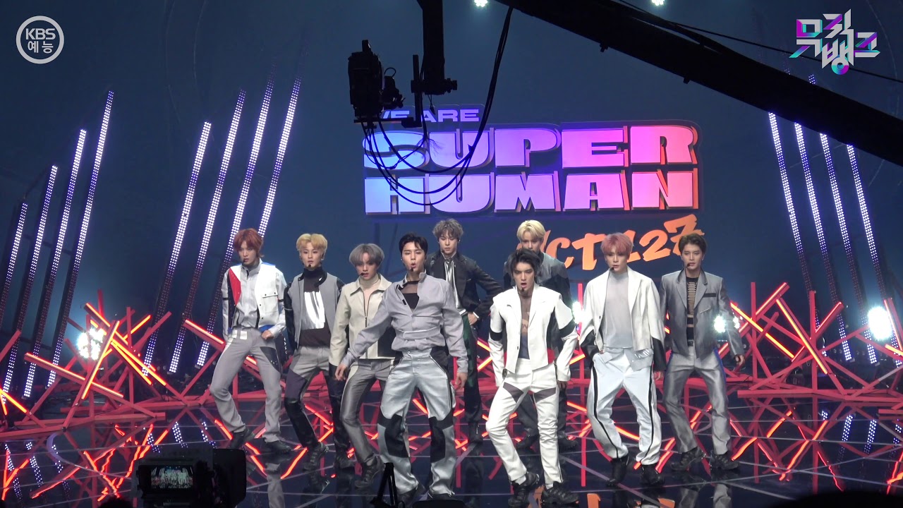 Superhuman - NCT127 / 190524 뮤직뱅크 직캠(풀캠ver) (4k)