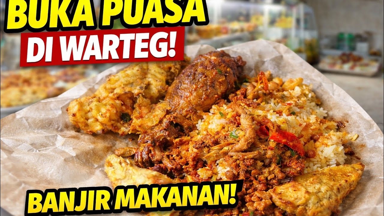 INI BARU BUKA PUASA SULTAN VERSI WARTEG! 🤤