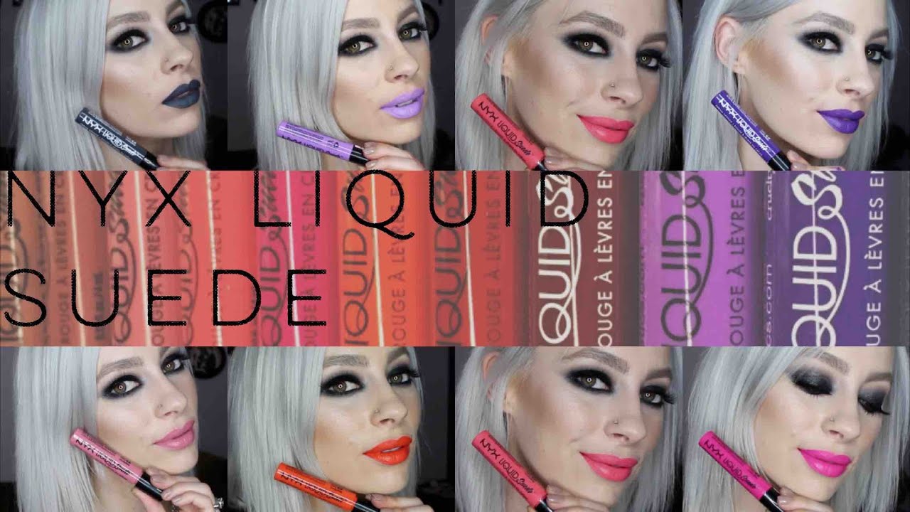All 12 NYX Liquid Suede Liquid Lipstick | Review & Swatches