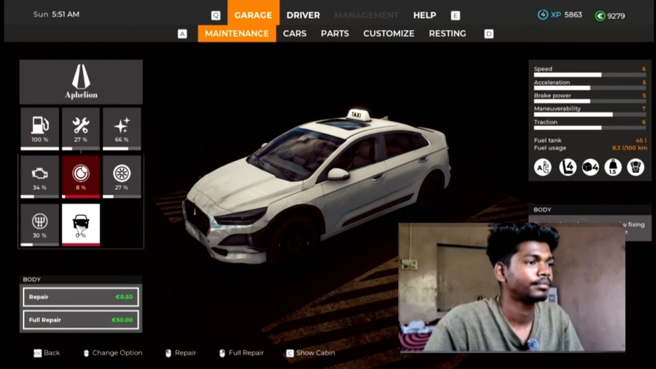Car ko garage mein dala #gaming #pcgaming 