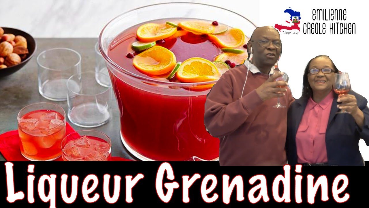 Vin Aprann Fè Liqueur Grenadine