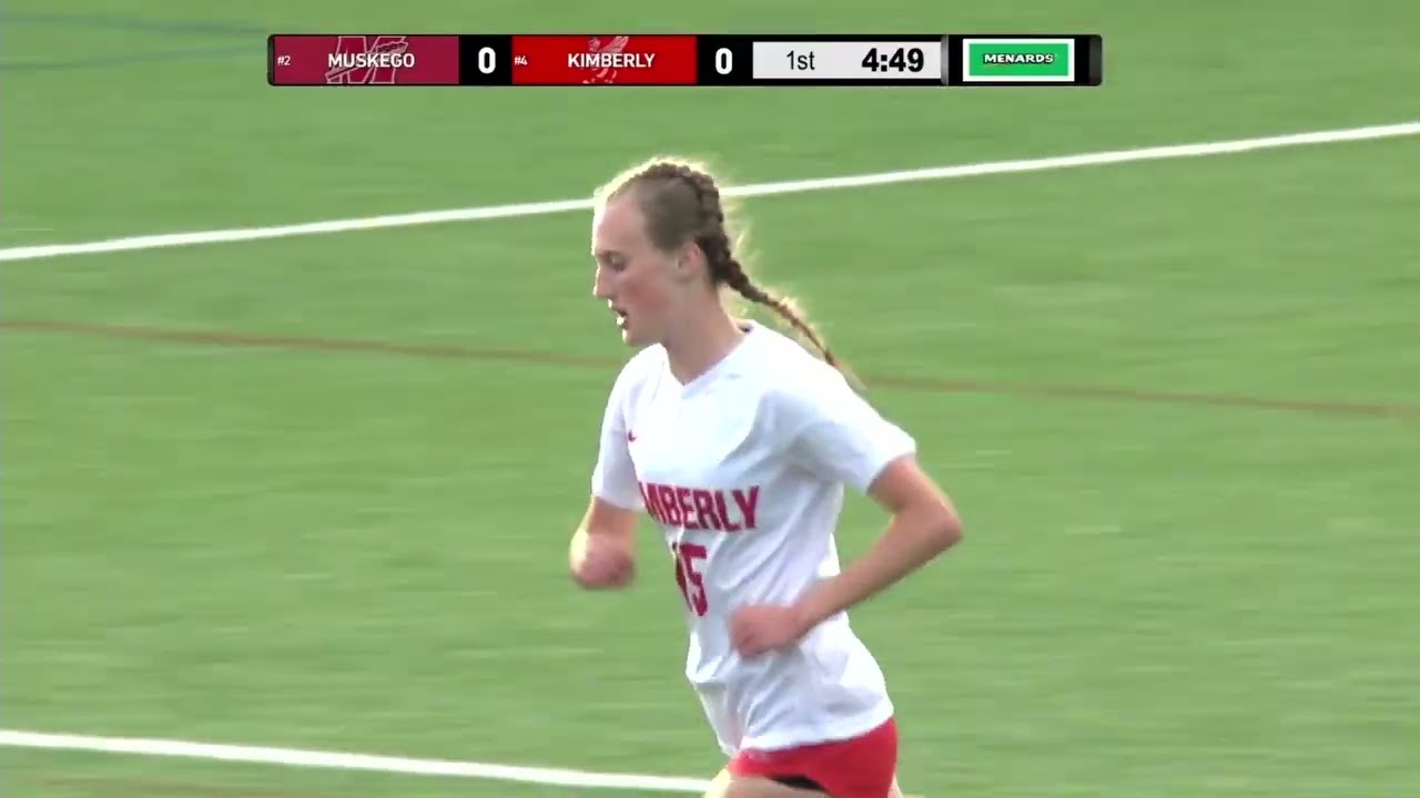 2024 WIAA Girls State Soccer Championship Division 1 Muskego vs Kimberly