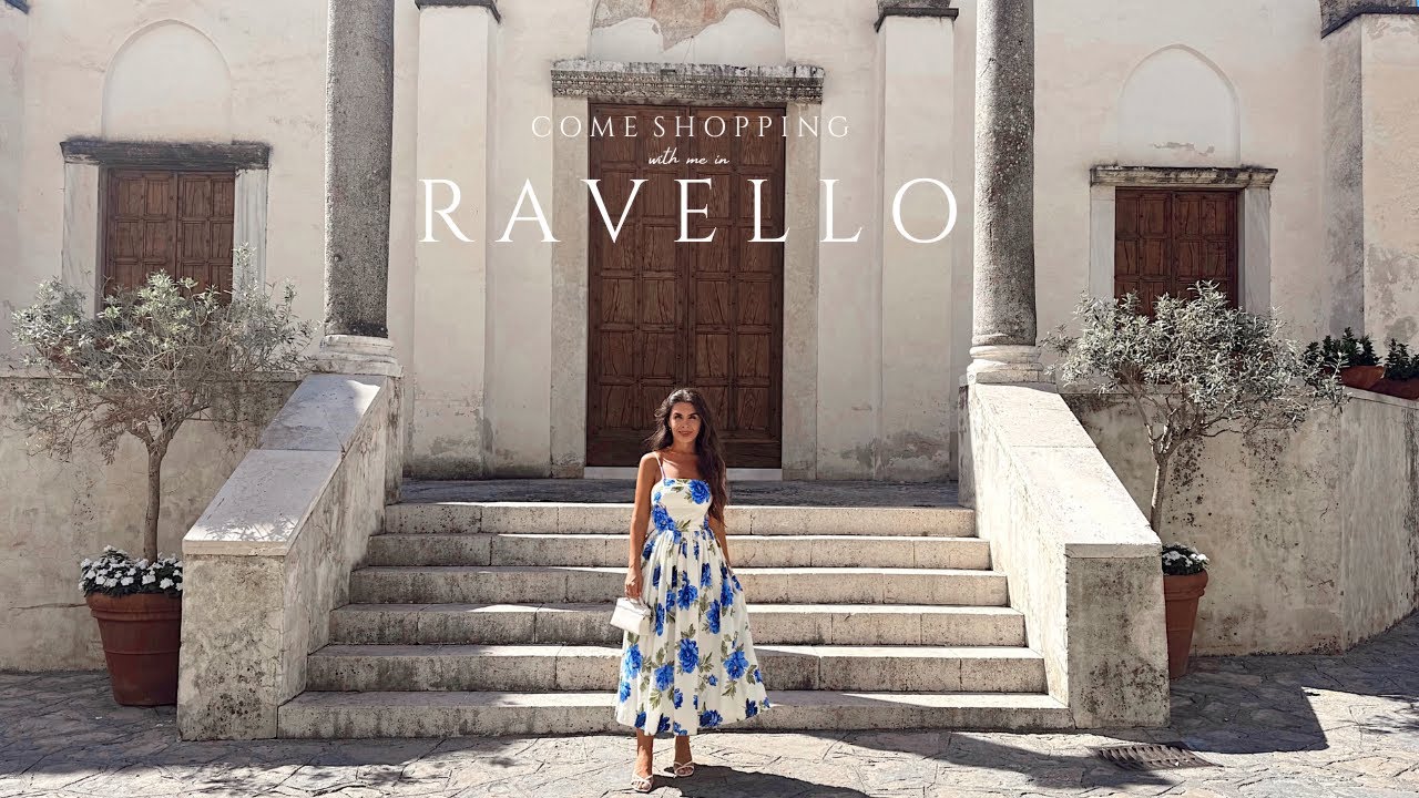 COME SHOPPING WITH ME ON THE AMALFI COAST RAVELLO 2025 | Alessandra Rosa