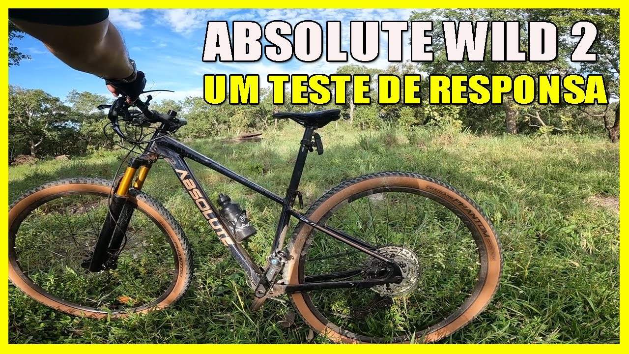 A FERA ESTÁ SOLTA! TESTANDO A NOVA MTB ABSOLUTE WILD 2 EM UMA TRILHA MUITO PANCADA