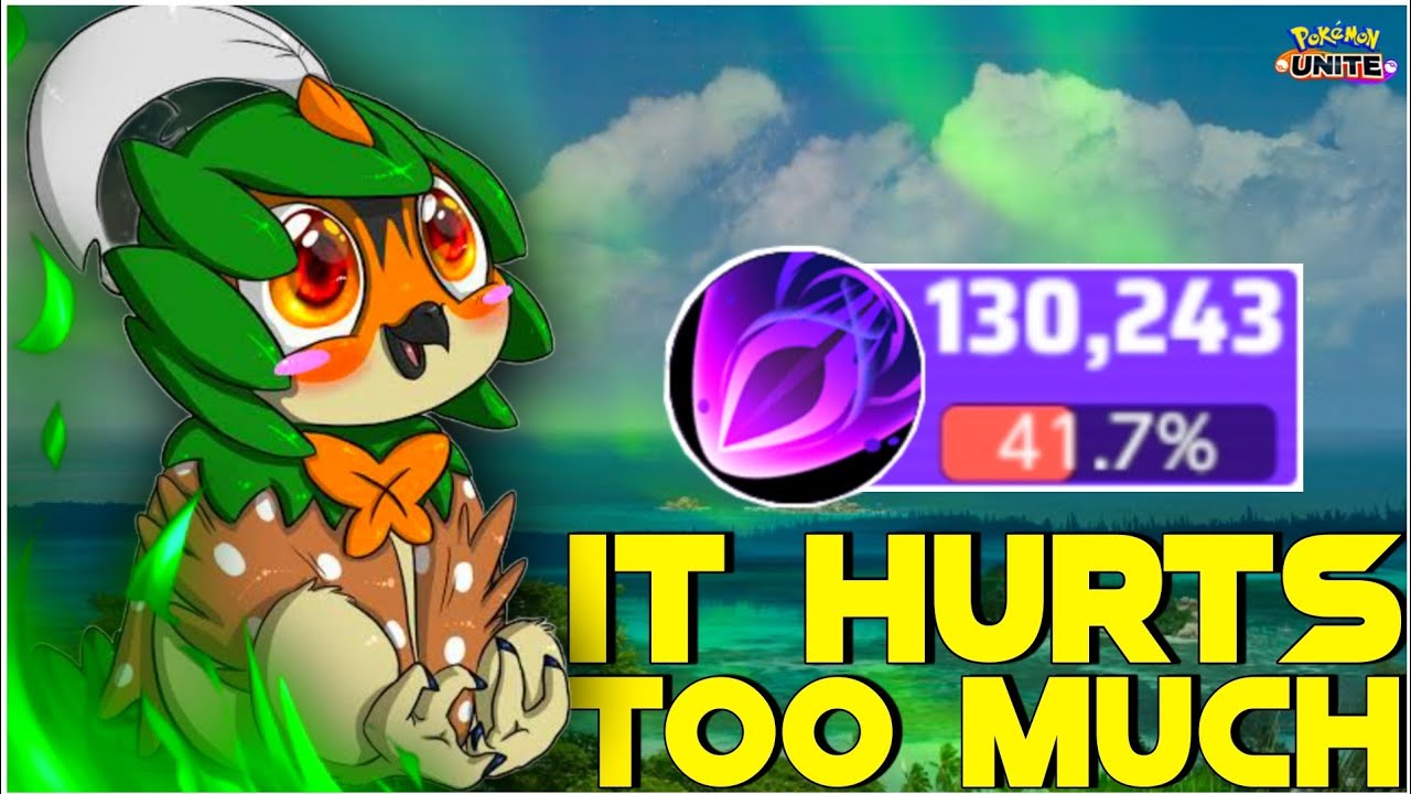 DECIDUEYE FEELS SO SAD BECAUSE EVERYONE TARGET HER IN SOLO Q 🥺 | POKEMON UNITE