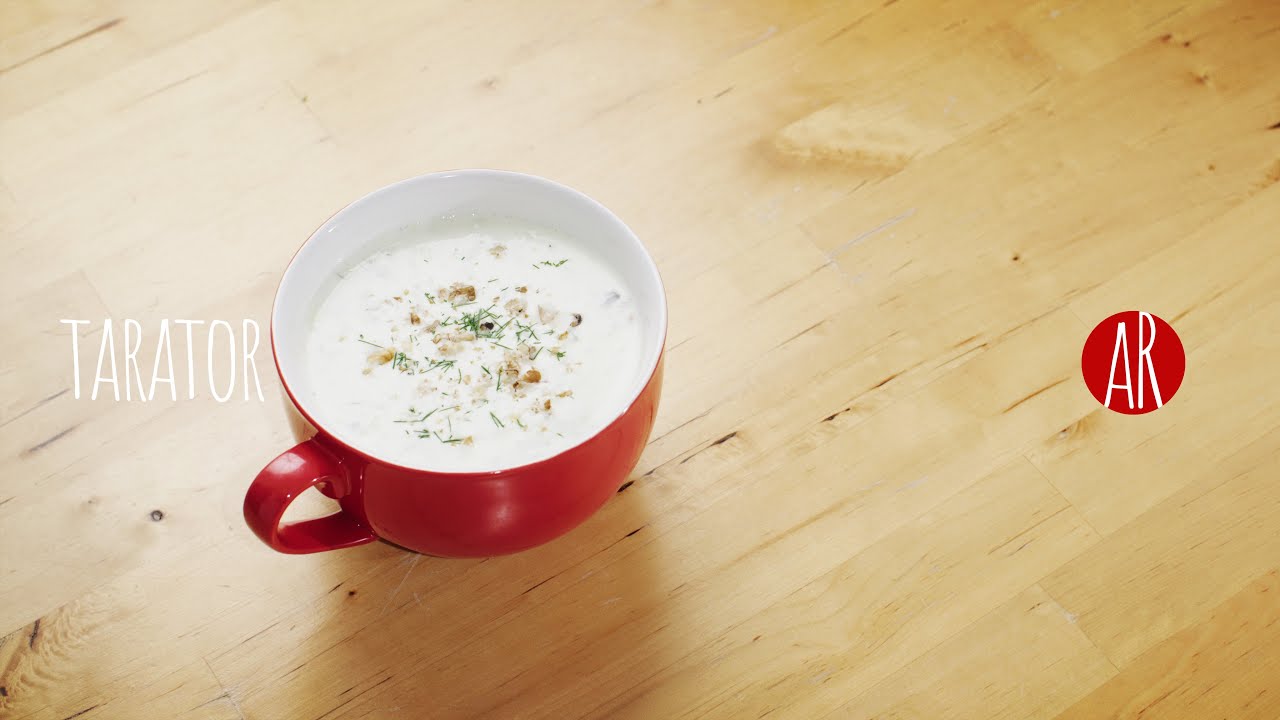 How to Make Bulgarian Tarator - a Quick and Easy Cold Soup / Рецепта за таратор / ASMR Cooking