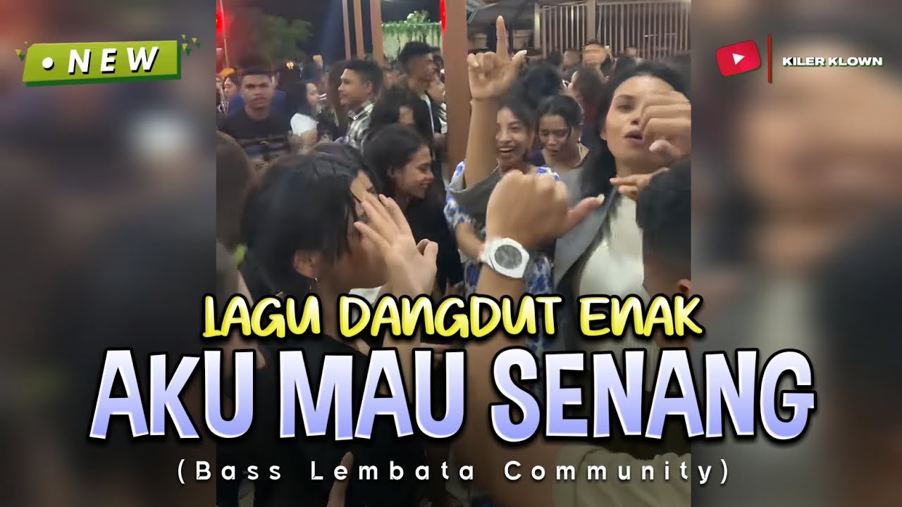 LAGU DANGDUT ENAK - AKU MAU SENANG || Remix Terbaru 2025🔥🌴