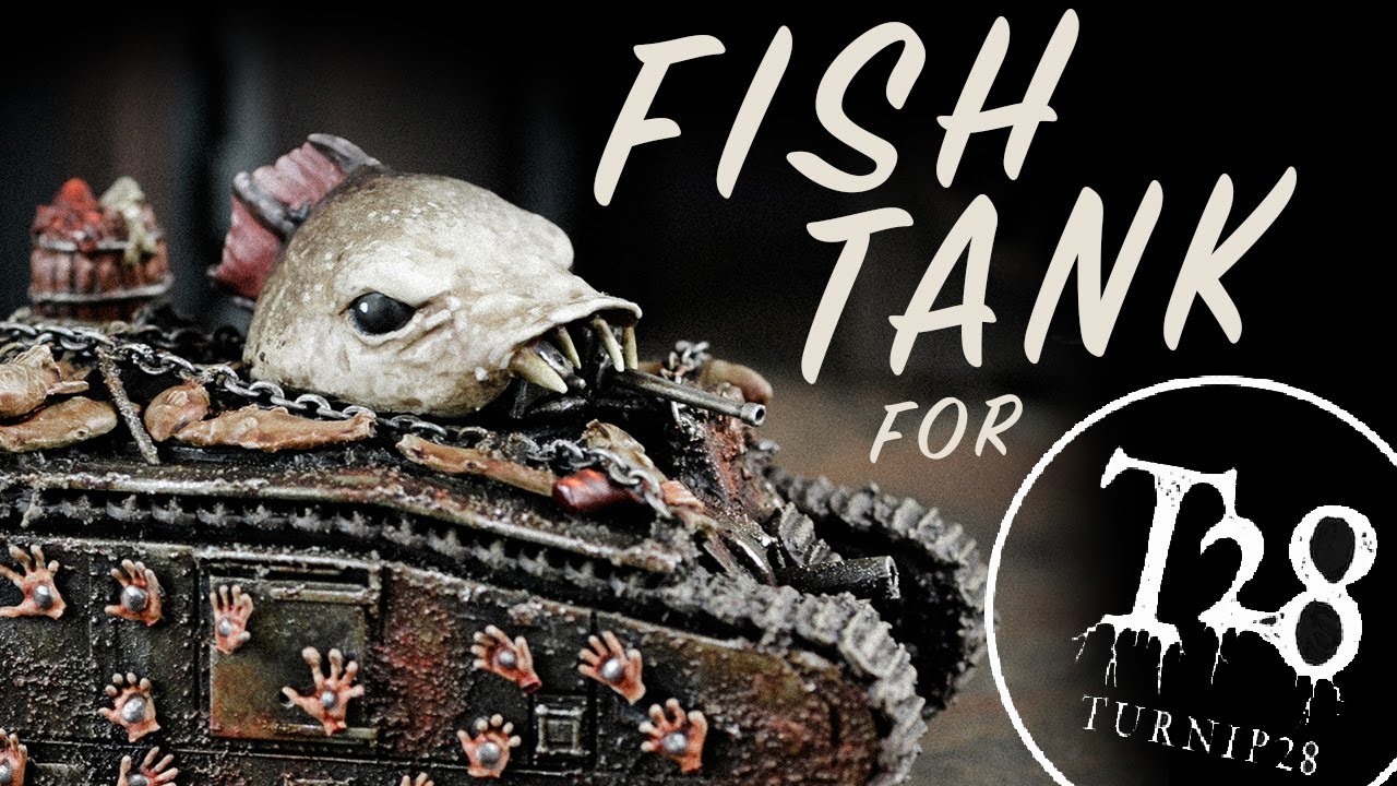 Turnip28 Fish Tank - Building and painting a tank for SWILL
