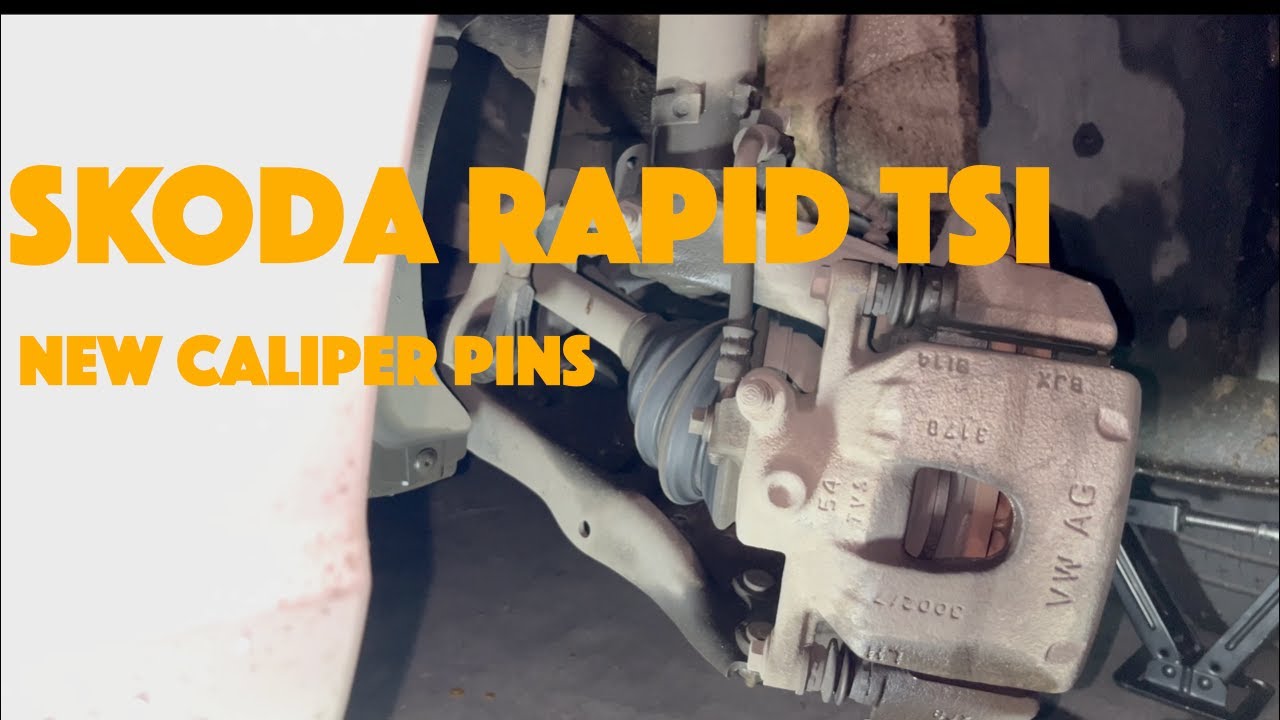 Front Brake Caliper Pin Replace | Škoda Rapid 1.0 TSI | Brake Pads Vibration