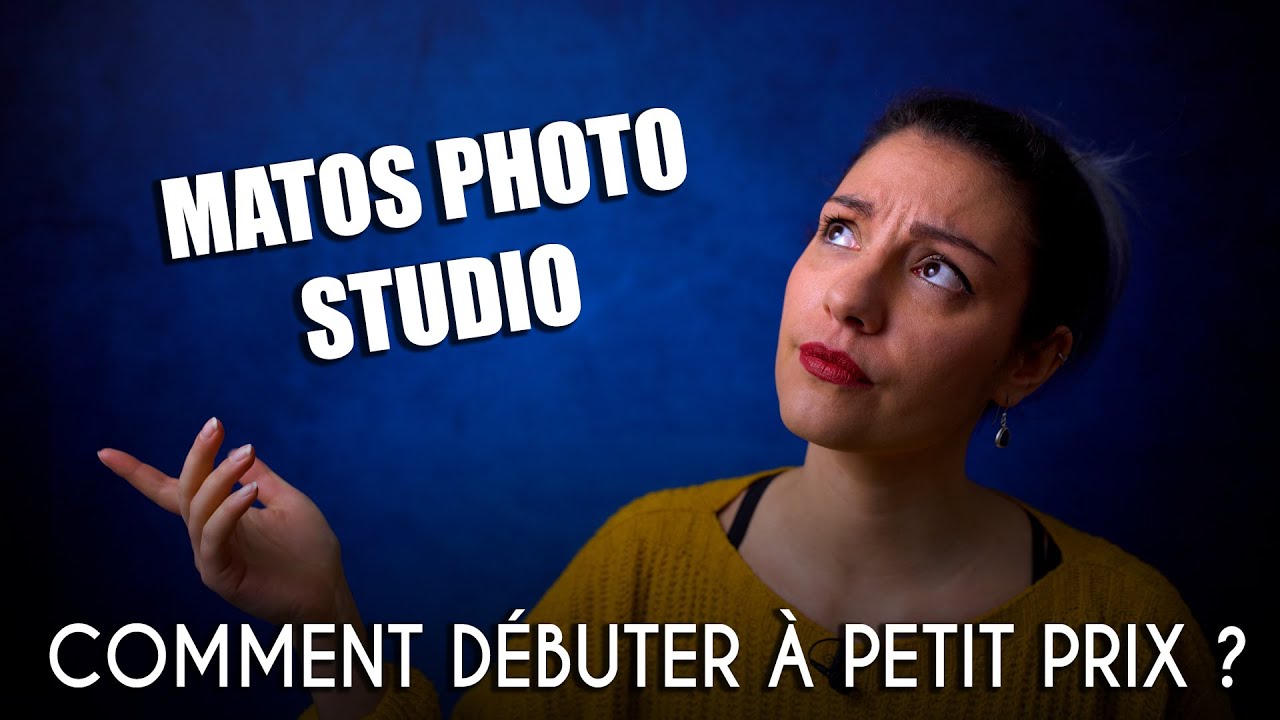 Comment créer son premier studio photo à petit prix ? Pour photographe débutant. MISE À JOUR !