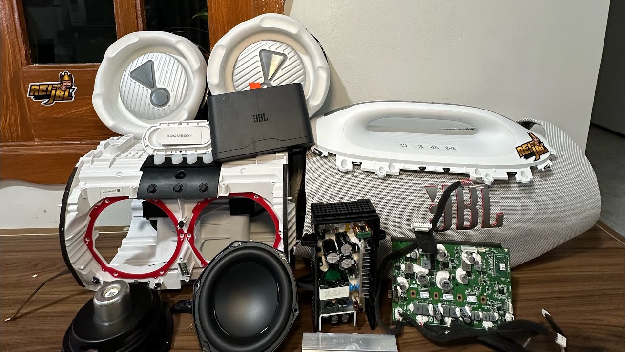 WORLD’S FIRST JBL Boombox 4 COMPLETE TEARDOWN – You’ve NEVER Seen This Before!