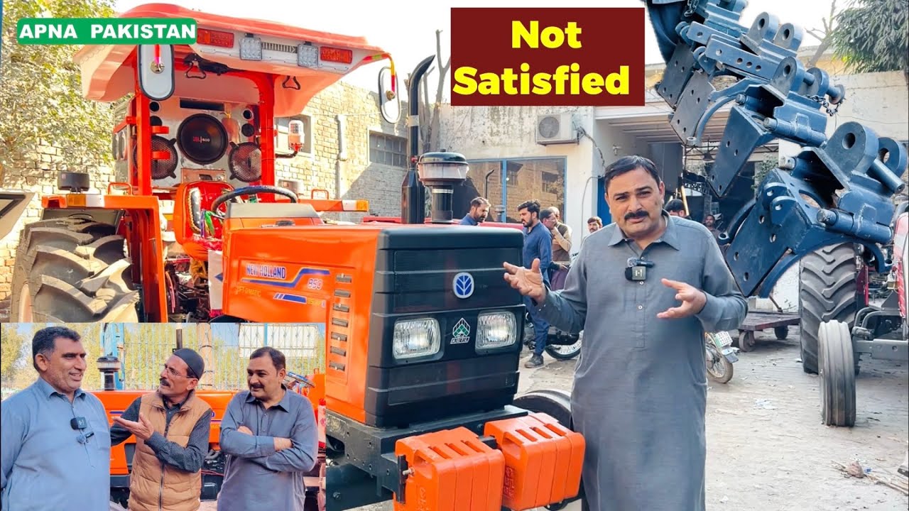 Tractor Market Lahore.NH850 Owner Review Not Satisfied.Tractor Modified By Riaz Jutt.Price & Details