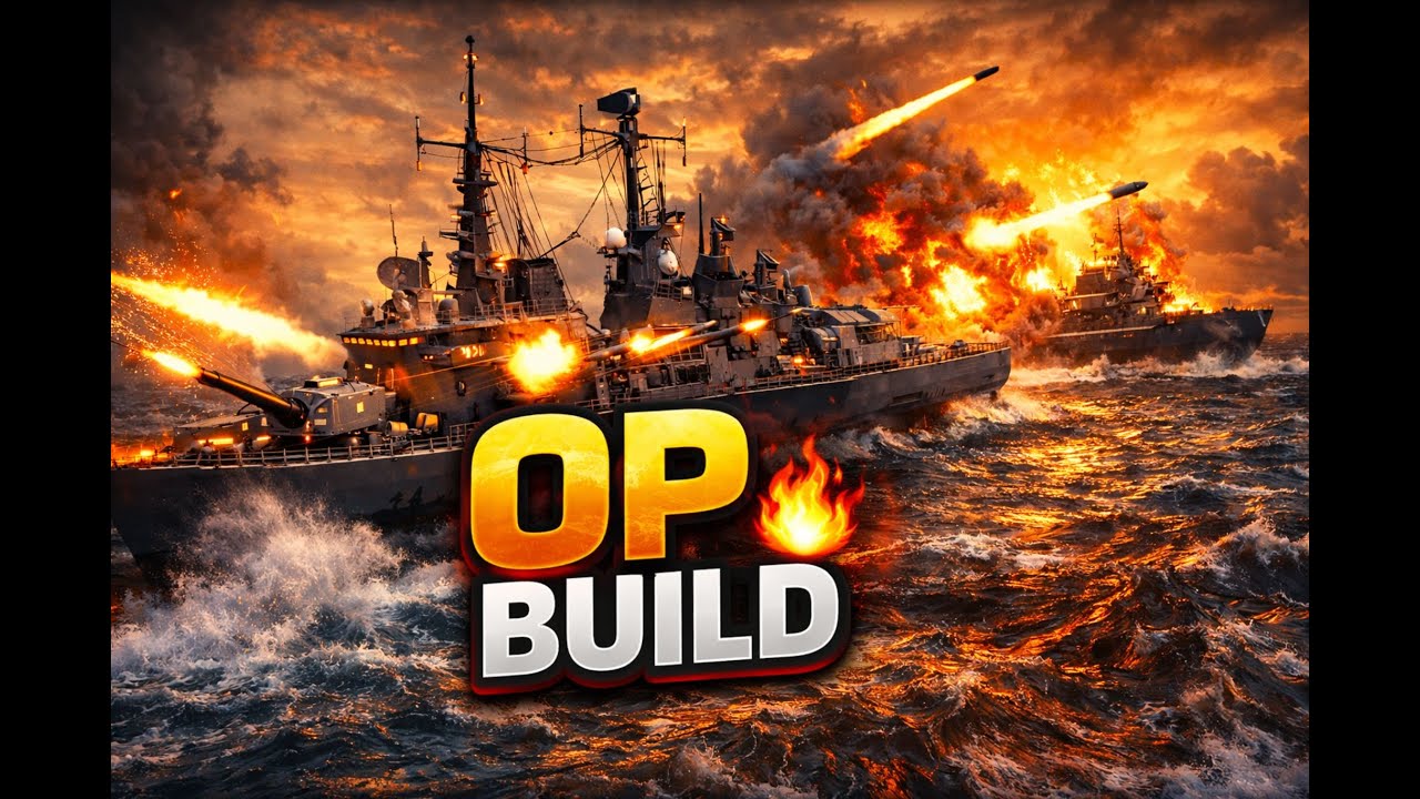 Best Italian Destroyer Build in Modern Warships! 🇮🇹⚓ ARX-500 + HUWS META Setup