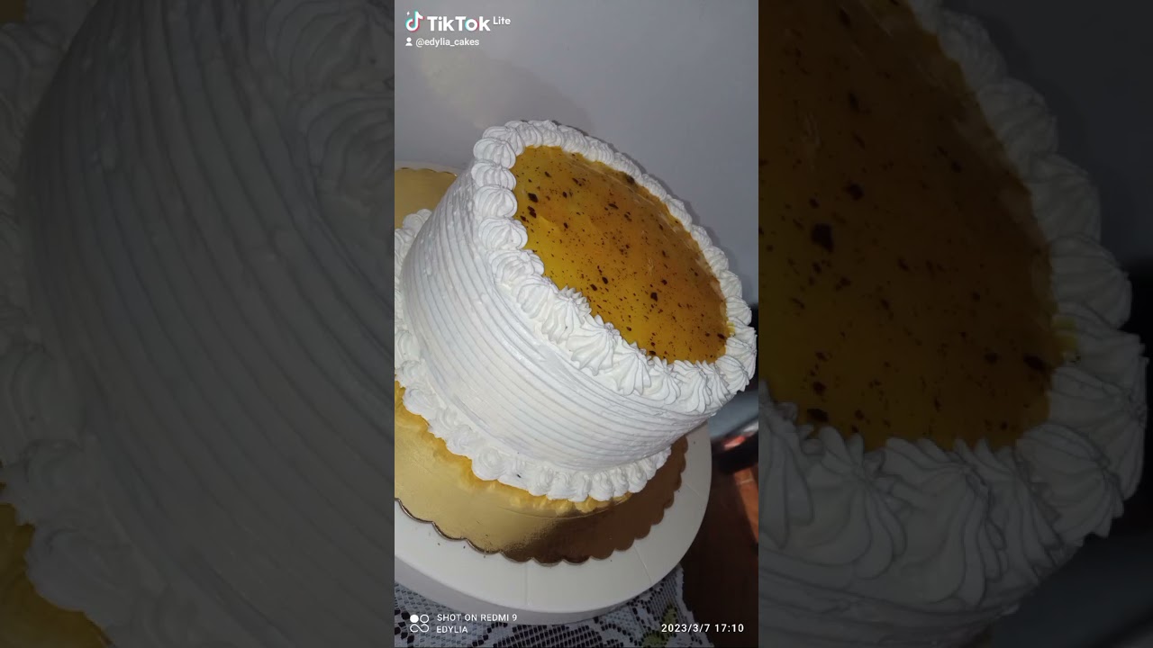 torta de parchita deliciosa 😋