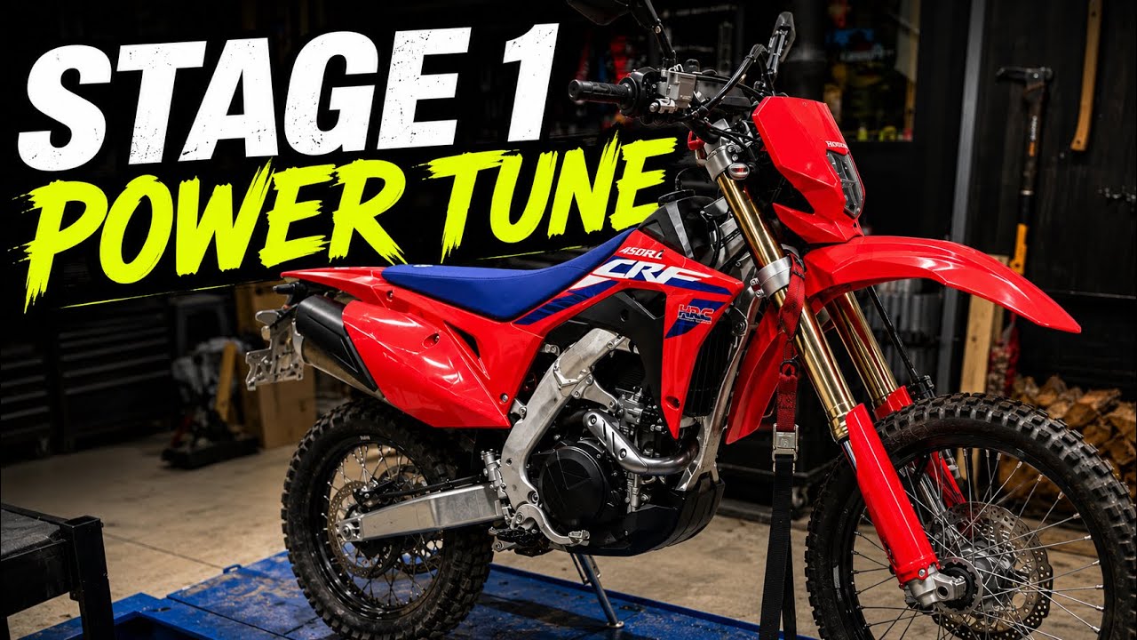 STAGE 1 Power Tune | 2025 Honda CRF450RL