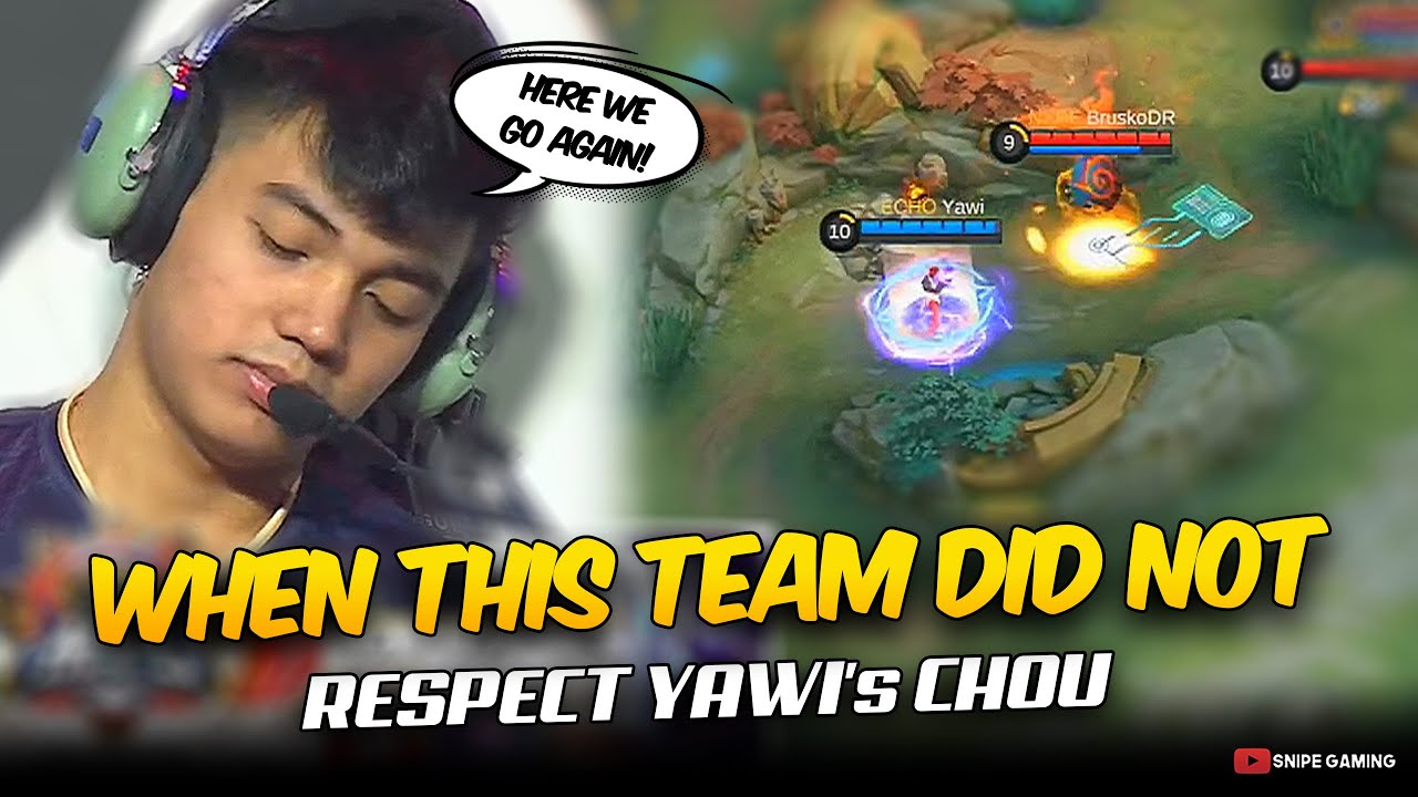 WHEN THIS TEAM DID NOT RESPECT YAWI's CHOU. . . 😮