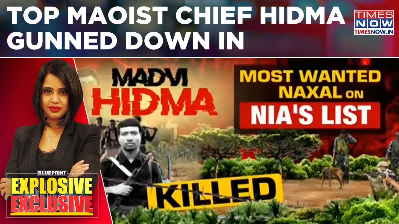 Top Maoist Commander Madvi Hidma Neutralised In Fierce Forest Encounter In Massive Security