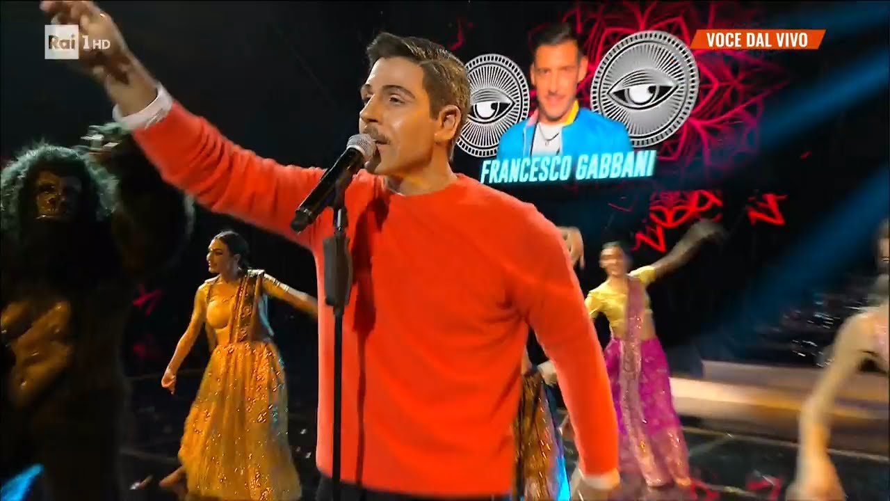 Gilles Rocca - Francesco Gabbani canta 