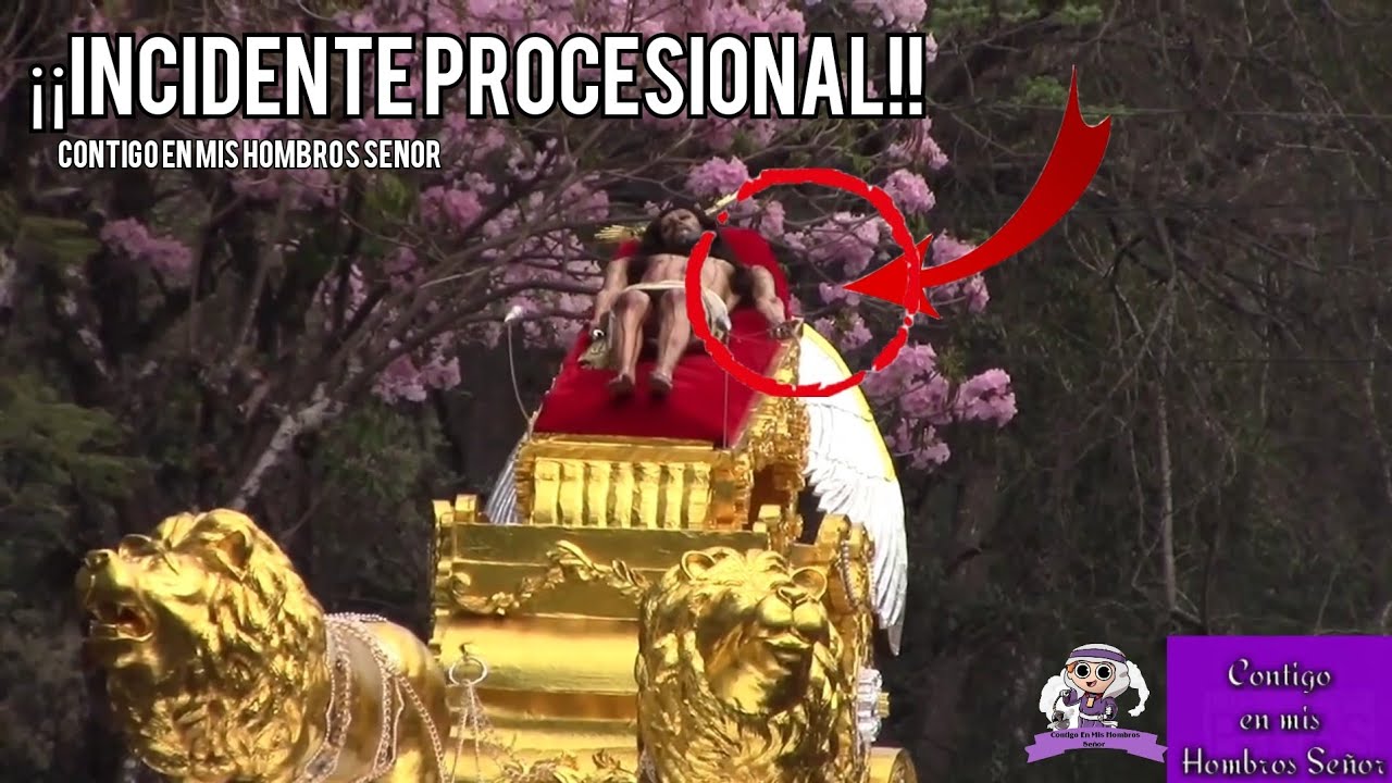 Incidente Procesional Señor Sepultado De Catedral 2019