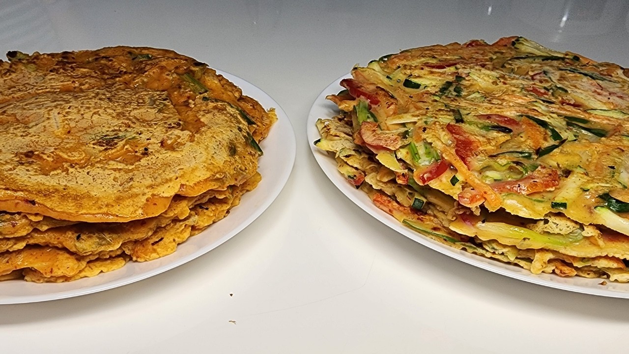 МАСЛЕНИЦА! 2 НЕОБЫЧНЫХ РЕЦЕПТА БЛИНОВ — с овощами и с КИМЧИ 🔥 Вкусно и просто!