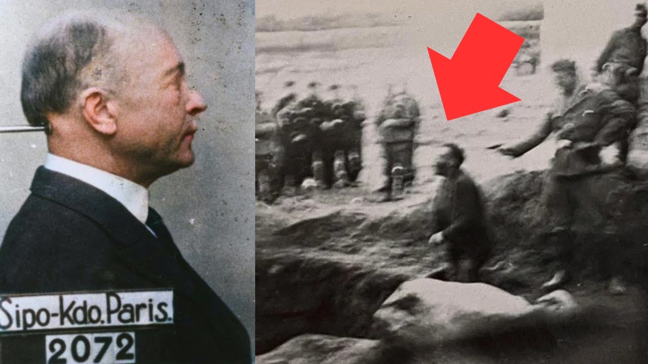 Расстрел в шею генерала французского Сопротивления