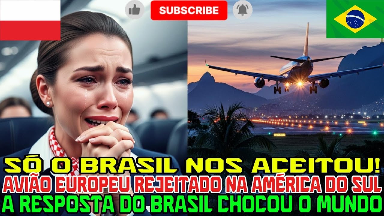 “Rejeitado na América do Sul, avião europeu recebe resposta chocante do Brasil” 🔥✈️