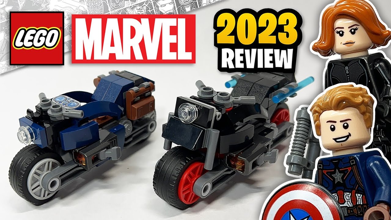 LEGO Marvel Black Widow & Captain America Motorcycles (76260) - 2023 Set Review