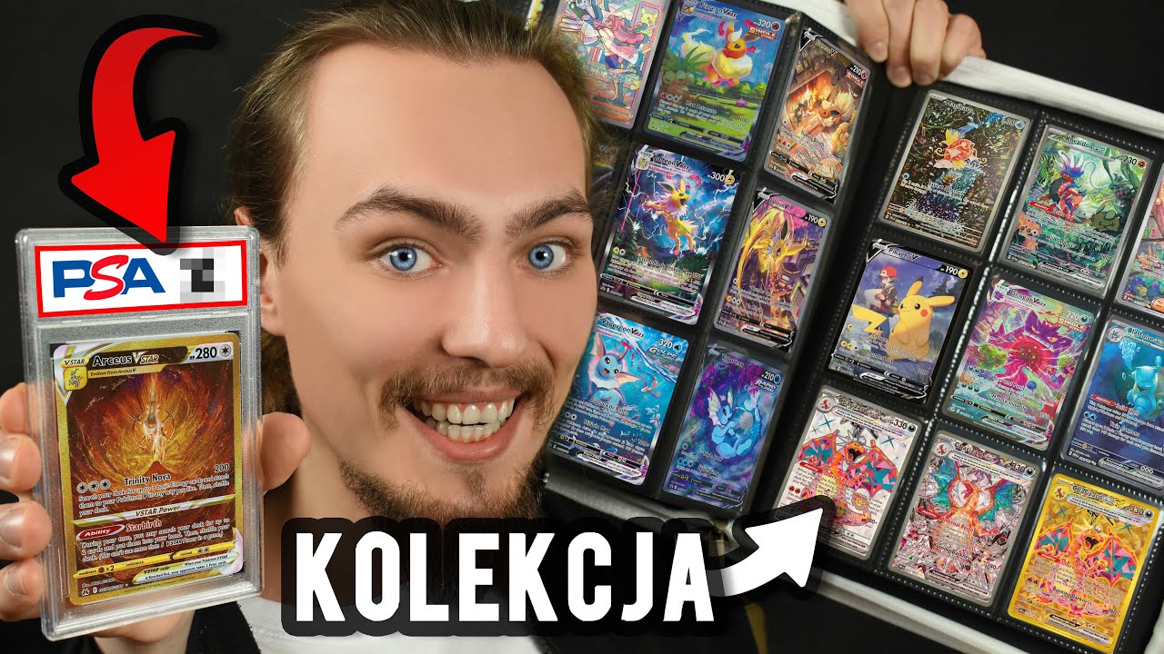 Moje ZGRADOWANE KARTY i CAŁA KOLEKCJA KART POKEMON! [2023]