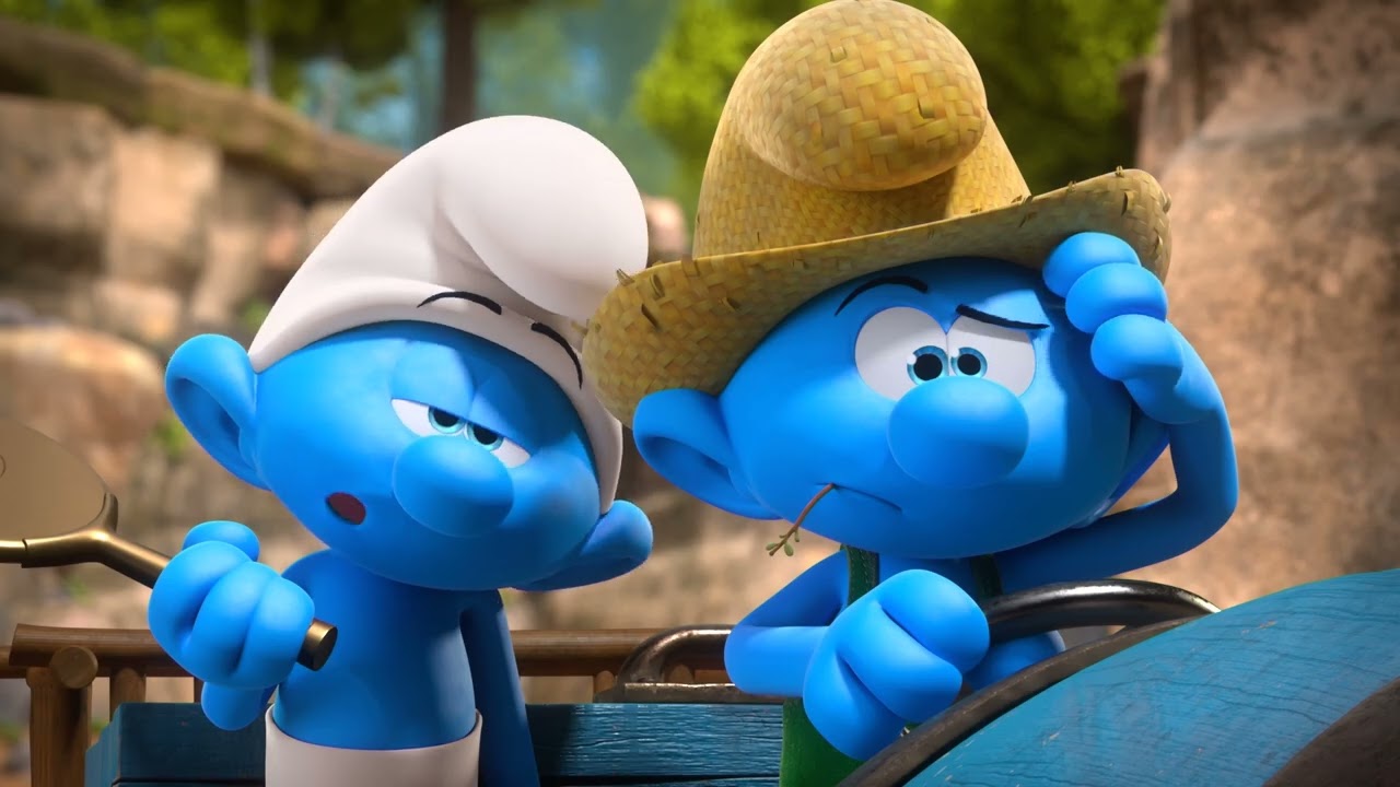 Spiegeltje spiegeltje op de kast • De Smurfen 3D • Stripverhalen voor kinderen