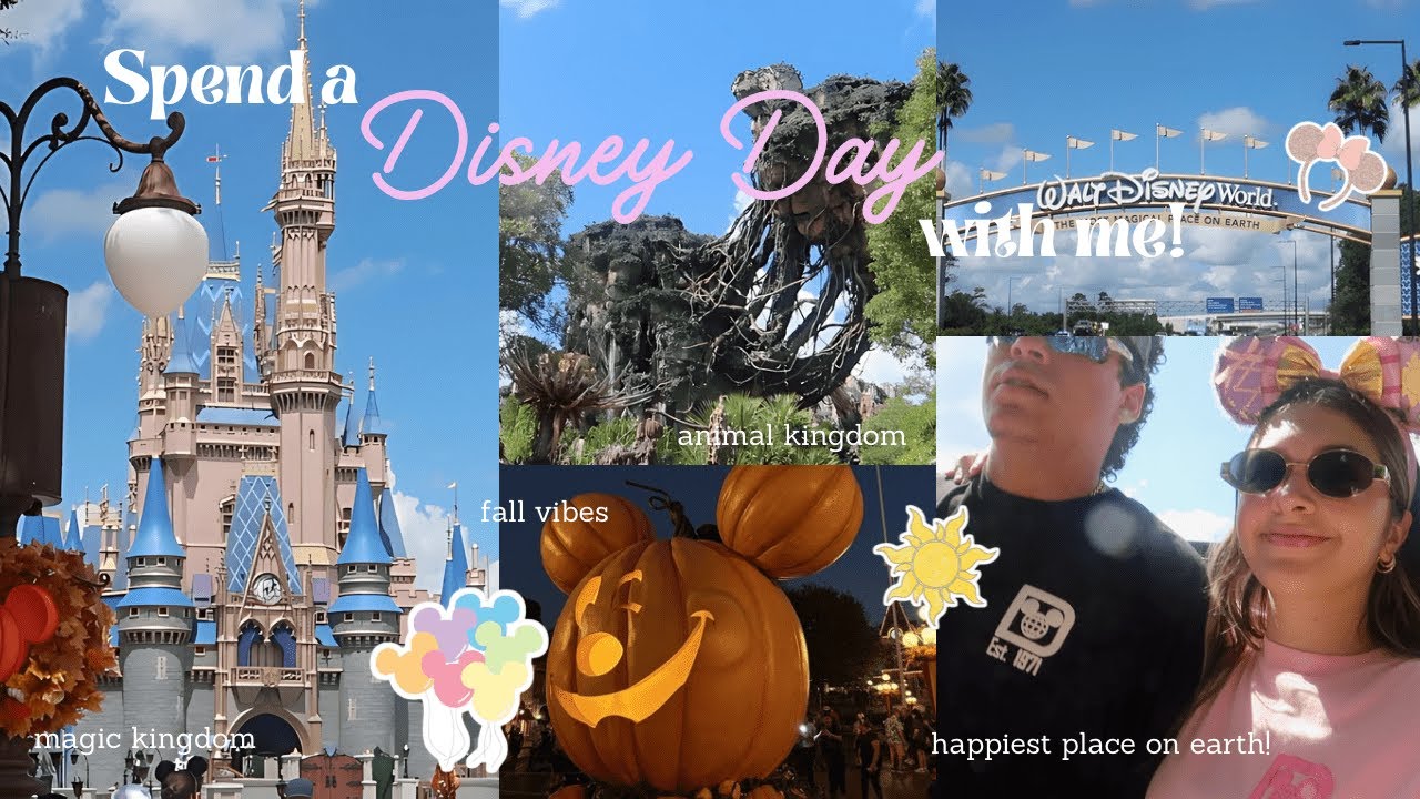 spend a day with me at disney world 🐭🥨🏰🎃 | sheily