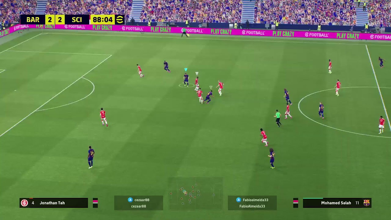 Barcelona x  Internacional copa