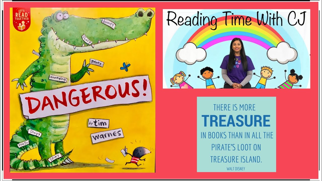 🐊📚Dangerous by Tim Warnes | Kids Book READ ALOUD | Storytime | Making friends