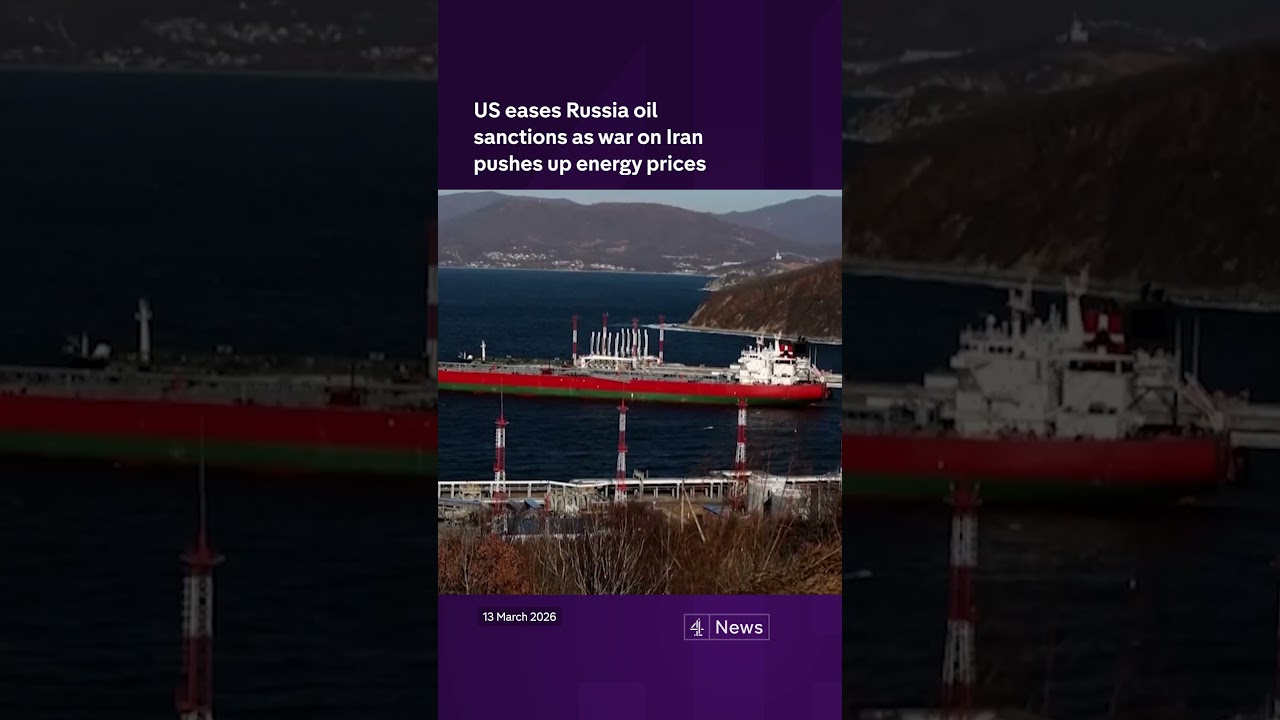 US eases Russia oil sanctions as war on Iran continues