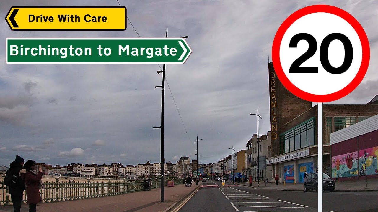 Driving Birchington to Margate