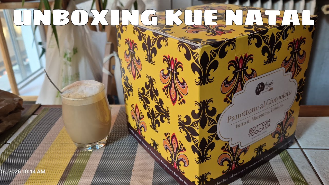 UNBOXING KUE NATAL