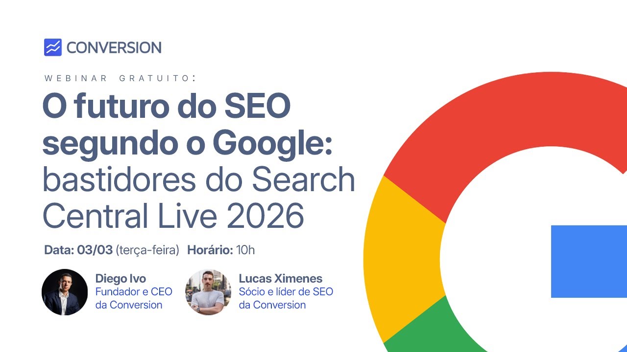 Webinar: O futuro do SEO segundo o Google