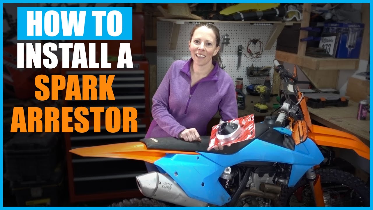 How To Install A Fastway Spark Arrestor | KTM 250 SX-F