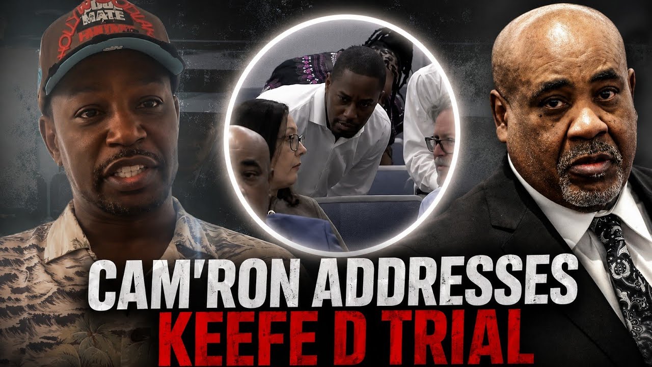 Cam'ron Addresses Pulling Up To Keefe D Trial In Viral Courtroom Footage! 