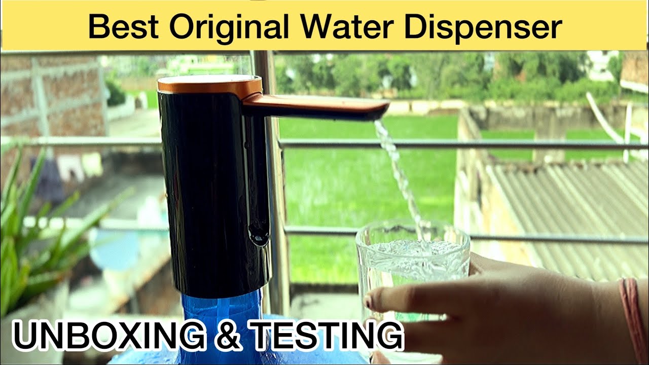 EOPORA ZS001 WATER DISPENSER PUMP With Litre Measurement UNBOXING & TESTING