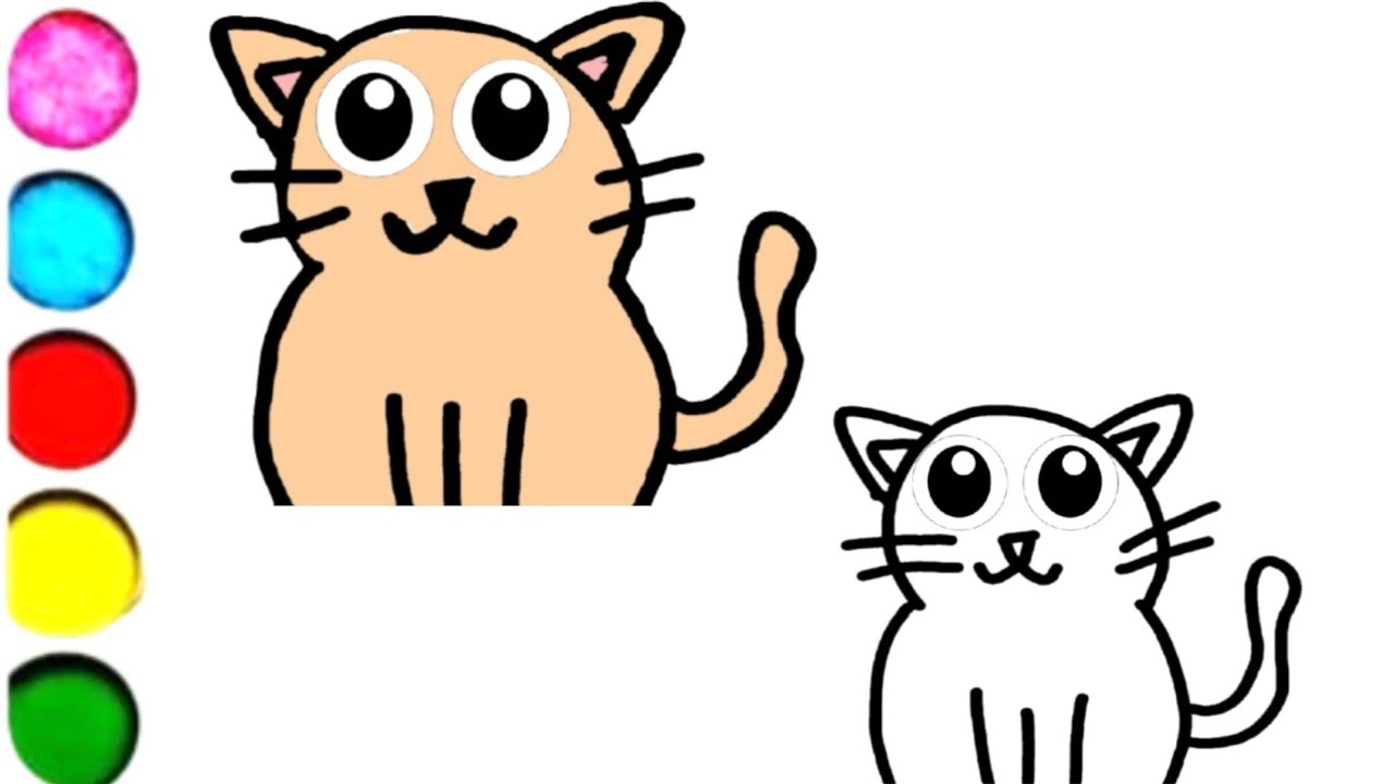 How to Draw a Cute Cat Step by Step 