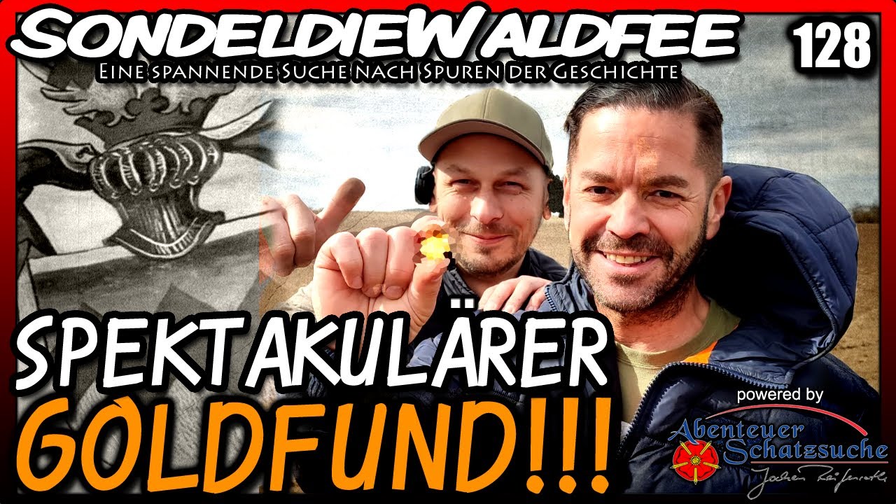 🔴 MEGA Spektakul&auml;rer GOLDFUND! German Treasure Hunter und XP Deus 2 🔴 (Sondeln Metalldetektor)