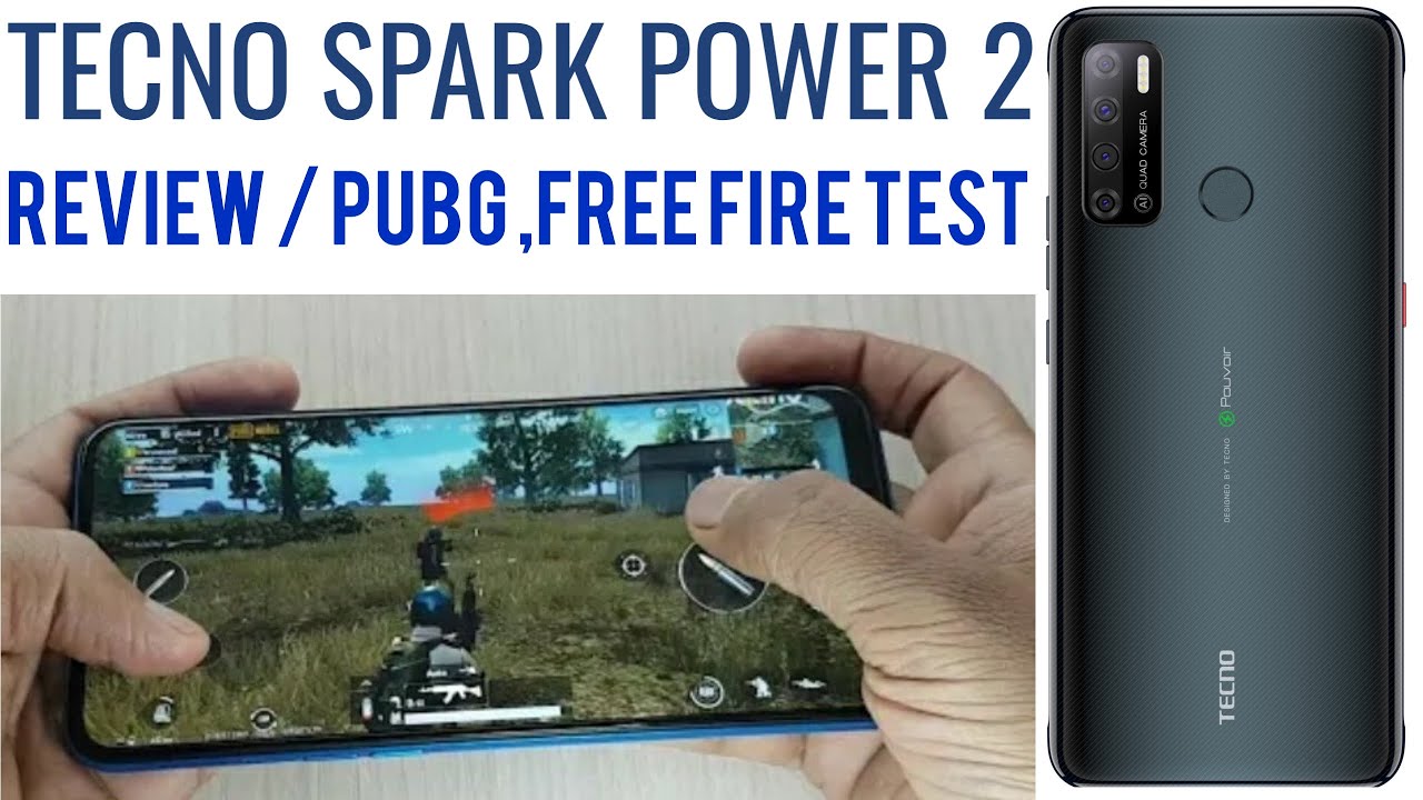 Tecno Spark Power 2 unboxing pubg test | free fire test | Best mobile under 10000