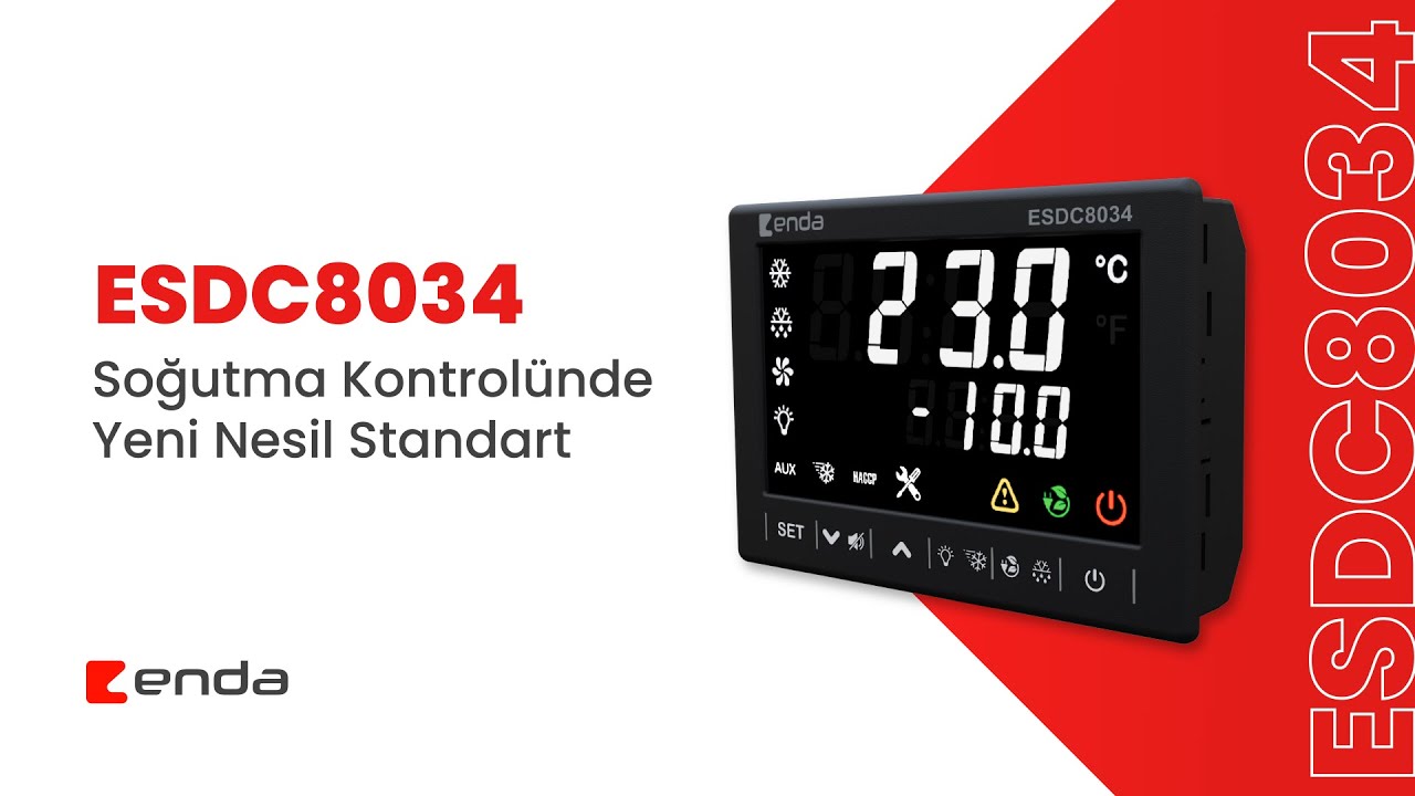 ESDC8034: Soğutma kontrolünde güvenilir ve esnek çözüm!