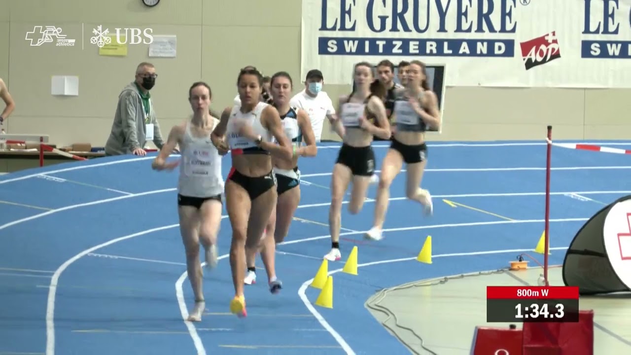 Hallen SM 2022 - Frauen 800m Finale