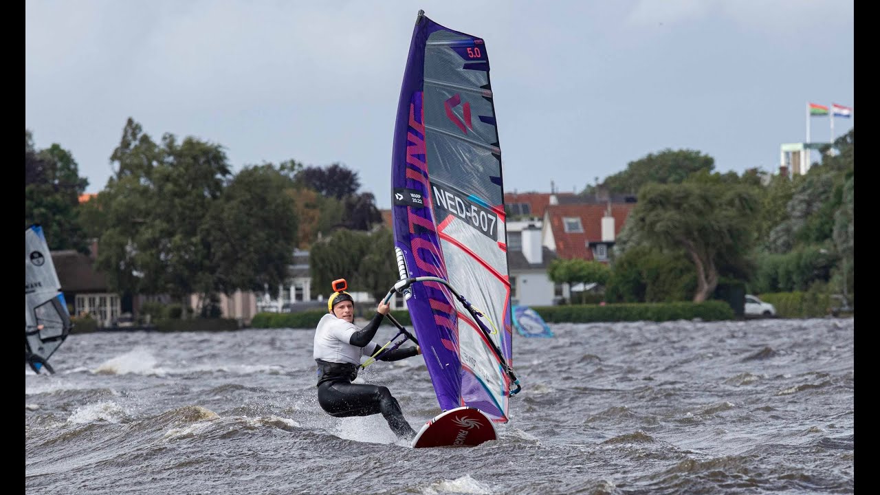 🤩 Slalom X[s] conditions (40+ knots) at Local Spot  #windsurfing