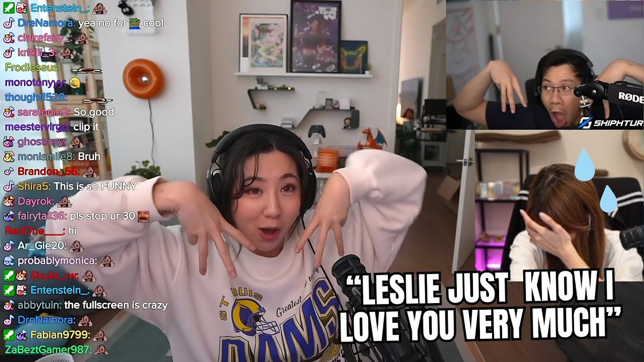 Leslie Does Her WOW MOM with Danny, Miyoung, Abe and Peter