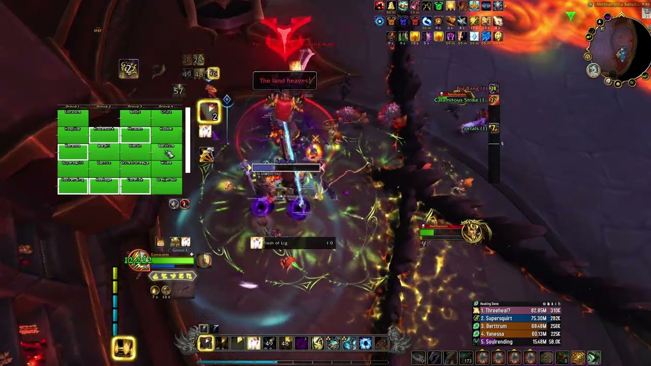 Holy paladin - mythic nelth season 4 - 96% parse