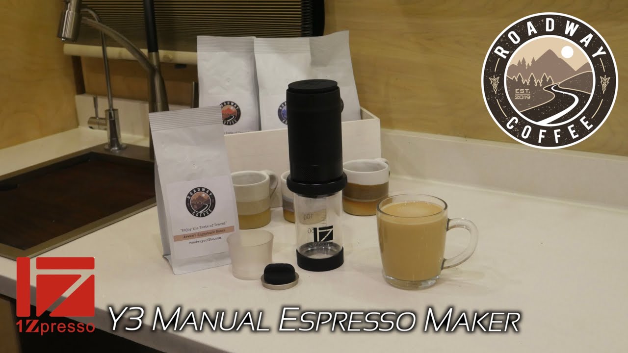 1Zpresso Y3 Manual Espresso Coffee Maker Unbox & Review