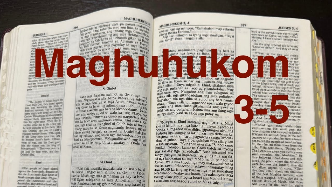Maghuhukom 3-5 (Si Deborah ug si Barac)