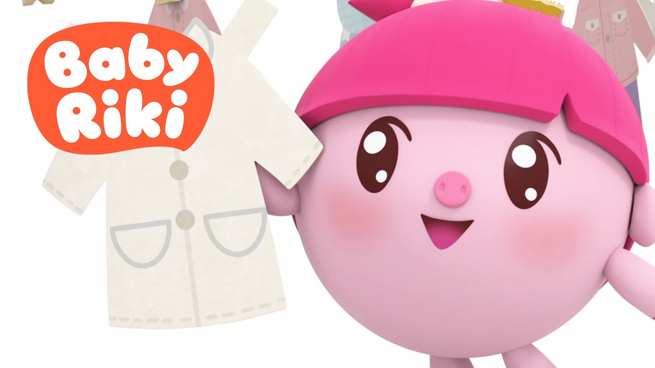 Ne îmbrăcăm cu BabyRiki - Desene Animate Educative pentru Copii